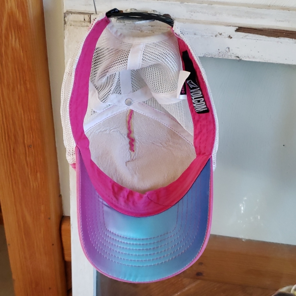 Volcom Pink Trucker Hat